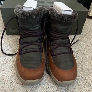 Timberland Boltero warm lined boot brown full grain